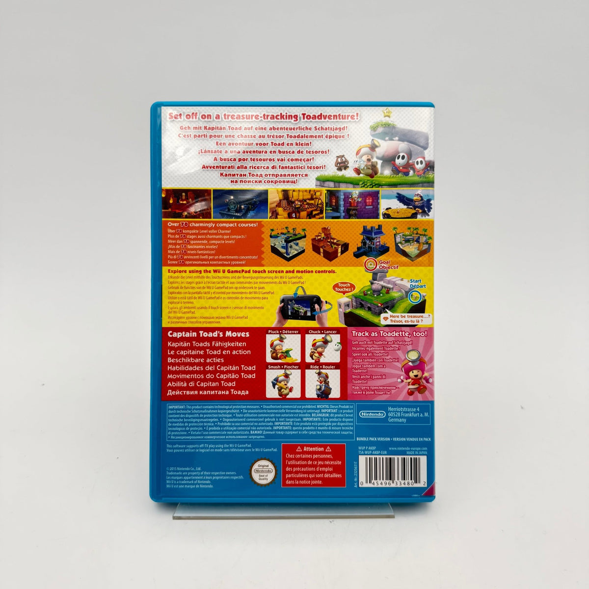 CAPTAIN TOAD TREASURE TRACKER AMIIBO PACK - NINTENDO WII U - Strike Games