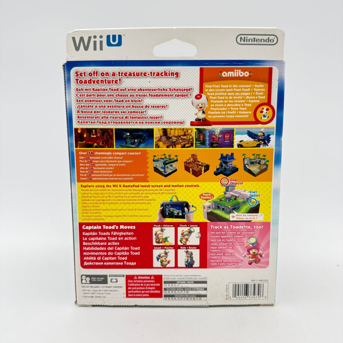 CAPTAIN TOAD TREASURE TRACKER AMIIBO PACK - NINTENDO WII U - Strike Games