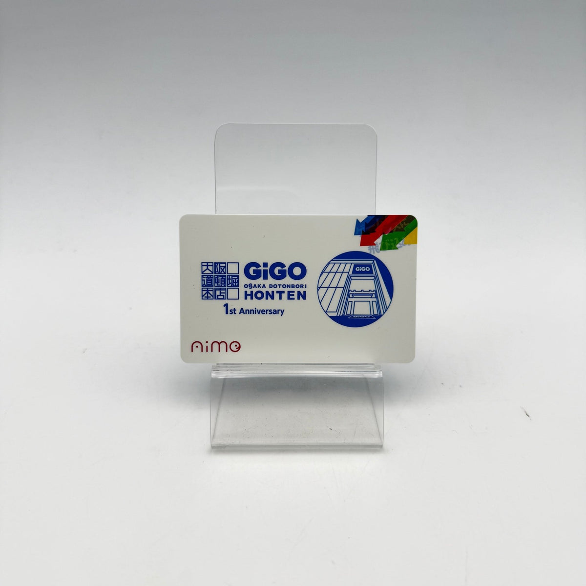 CARTE AIME GIGO OSAKA DOTONBORI HONTEN 1ST ANNIVERSARY - Strike Games