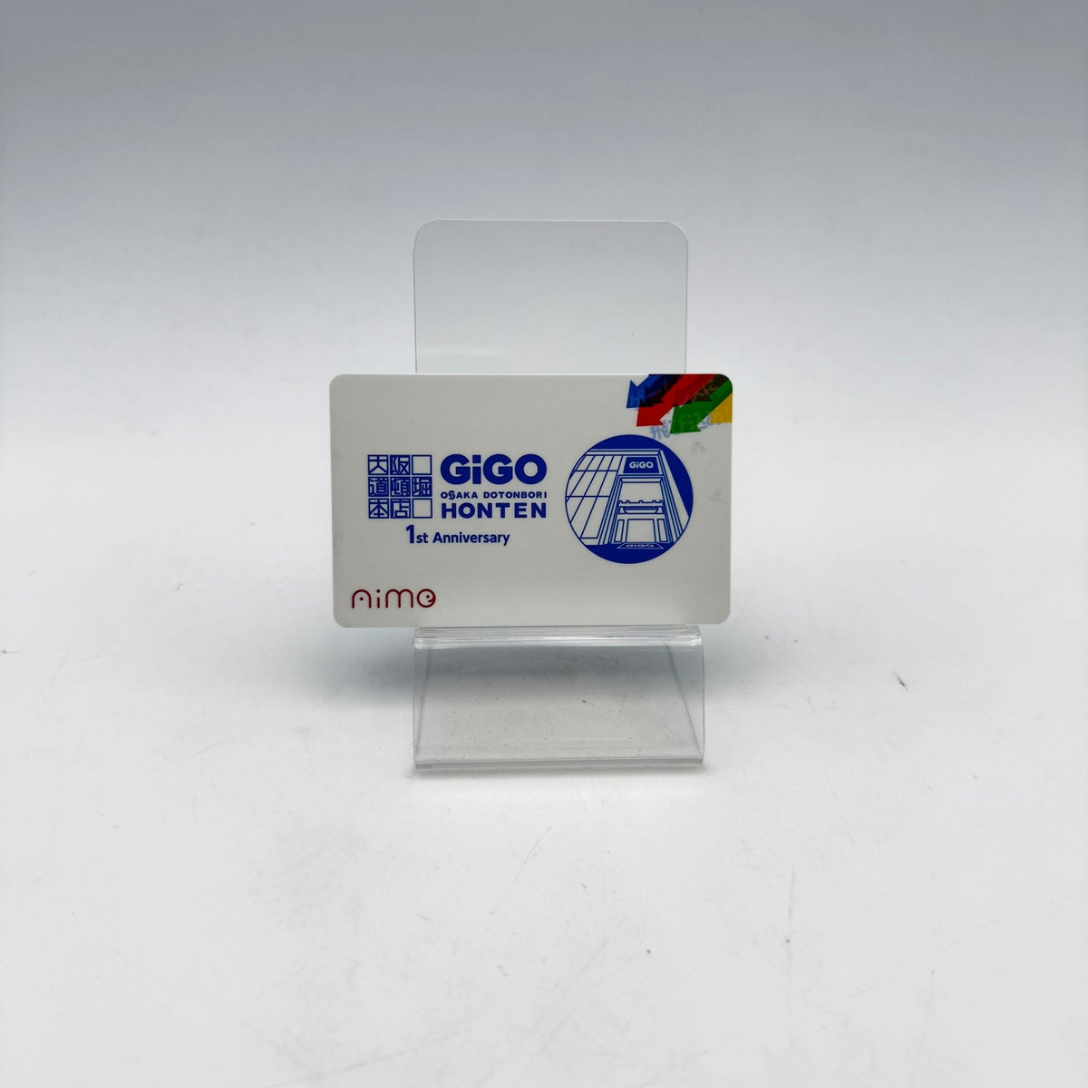 CARTE AIME GIGO OSAKA DOTONBORI HONTEN 1ST ANNIVERSARY - Strike Games