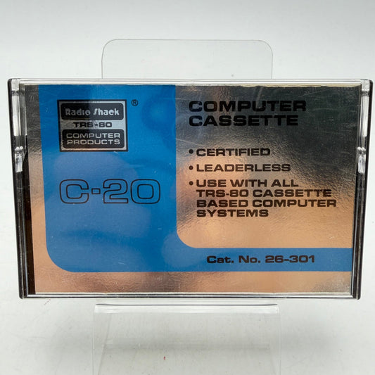 CASSETTE C-20 - COMMODORE - Strike Games