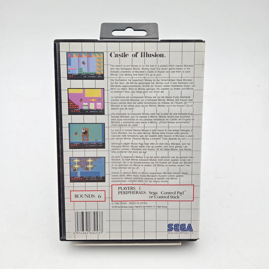 CASTLE OF ILLUSION - MASTER SYSTEM - Strike Games
