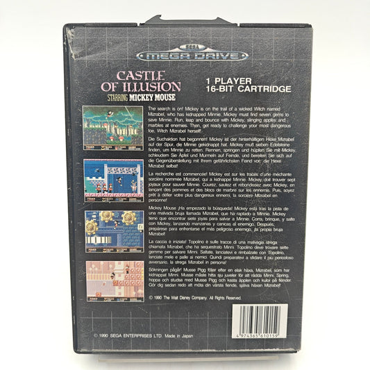 CASTLE OF ILLUSION - MEGA DRIVE - Strike Games