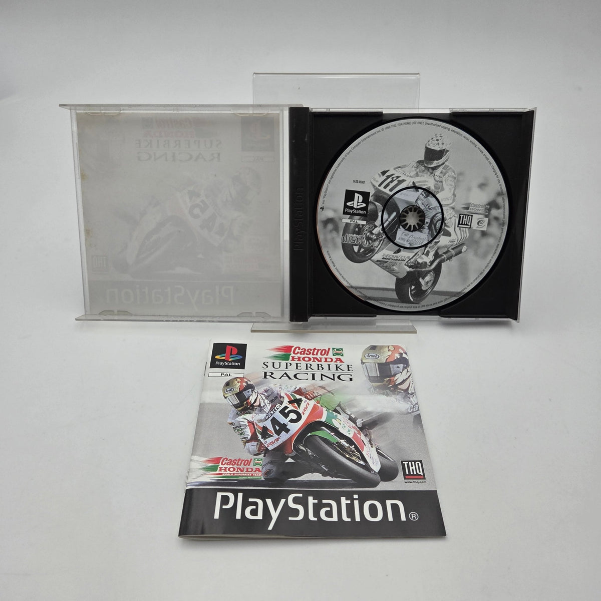 CASTROL HONDA SUPERBIKE RACING - PLAYSTATION 1 - Strike Games