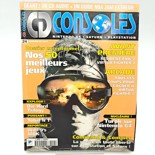 CD CONSOLE NUMERO 24 - MAGAZINE JEUX VIDEO - Strike Games