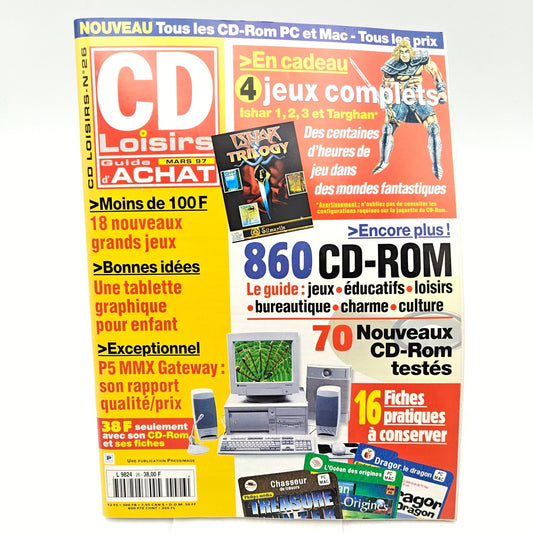 CD LOISIRS NUMERO 26 - MAGAZINE JEUX VIDEO - Strike Games
