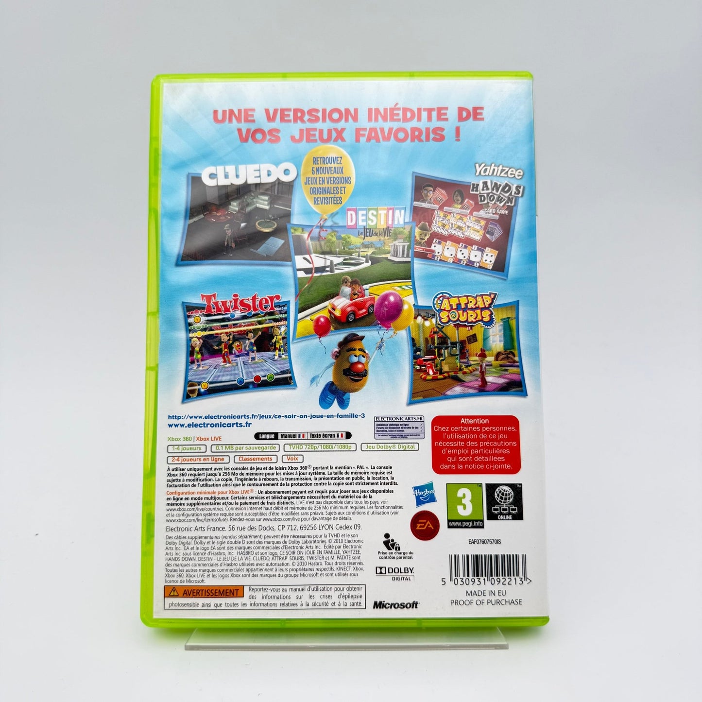 CE SOIR ON JOUE EN FAMILLE 3 - XBOX 360 - Strike Games