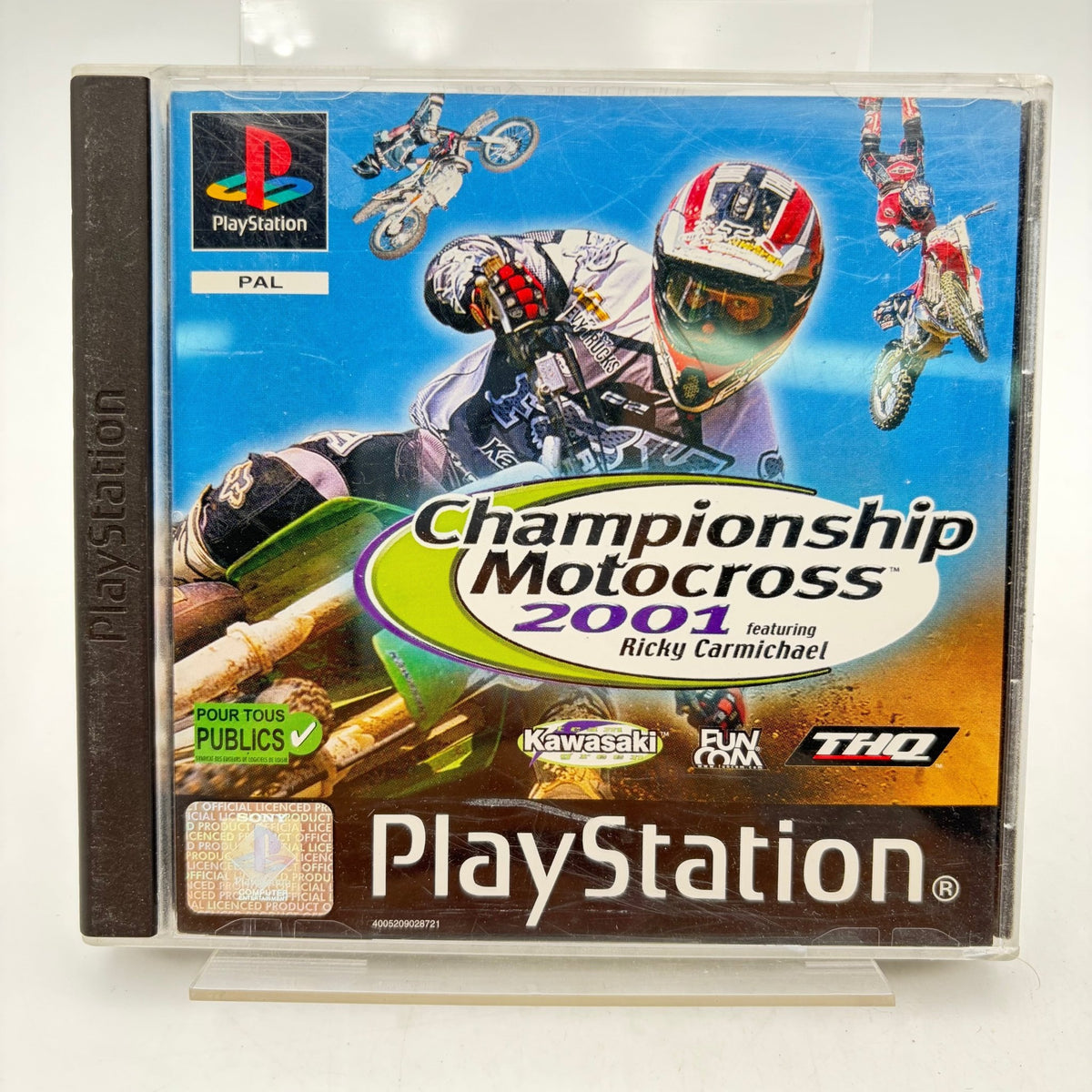 CHAMPIONSHIP MOTOCROSS 2001 FEATURING RICKY CARMICHAEL - PLAYSTATION 1 - Strike Games