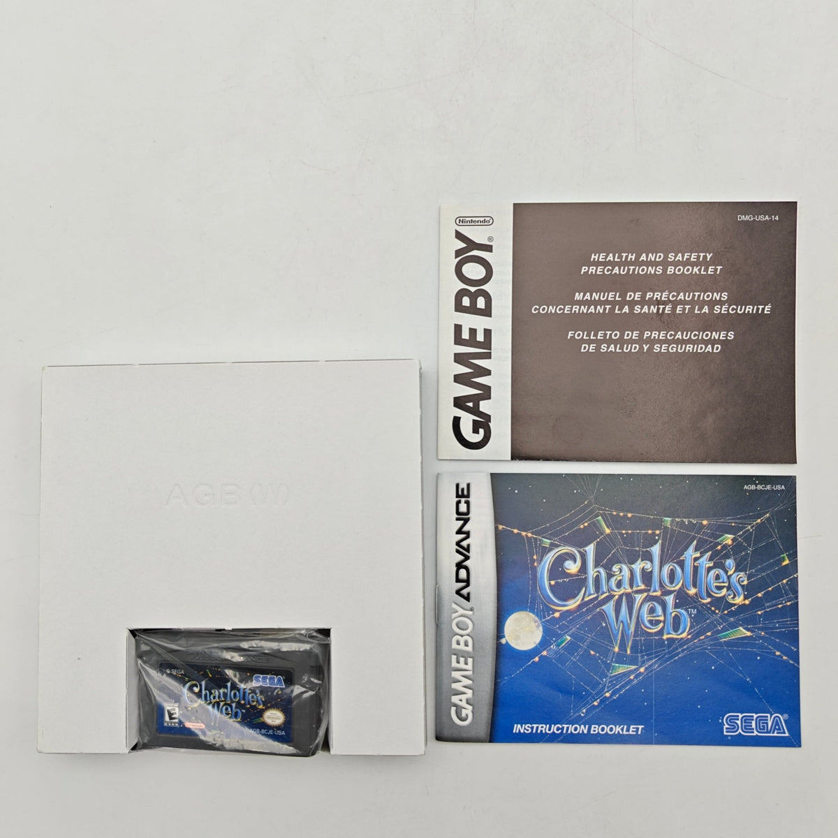 CHARLOTTE'S WEB - GAMEBOY ADVANCE - Strike Games