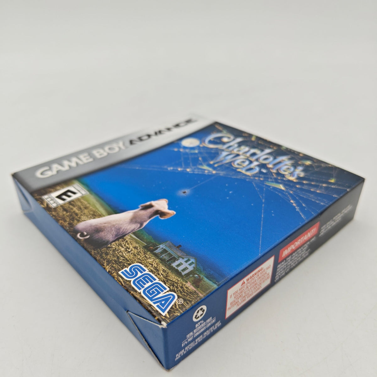 CHARLOTTE'S WEB - GAMEBOY ADVANCE - Strike Games