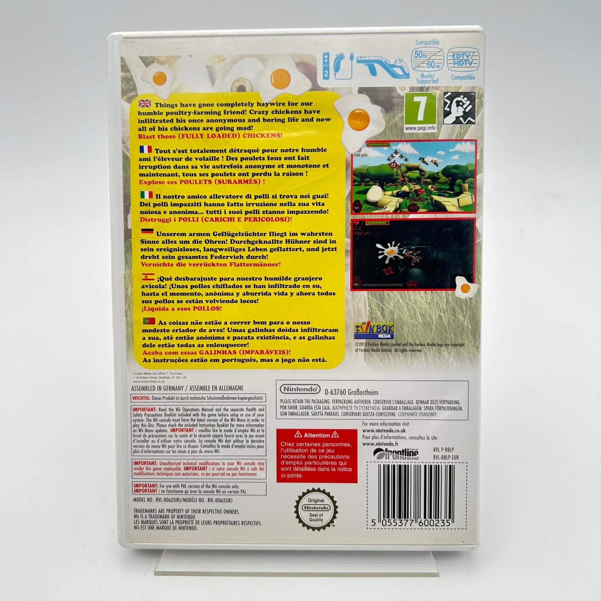 CHICKEN BLASTER - WII - Strike Games