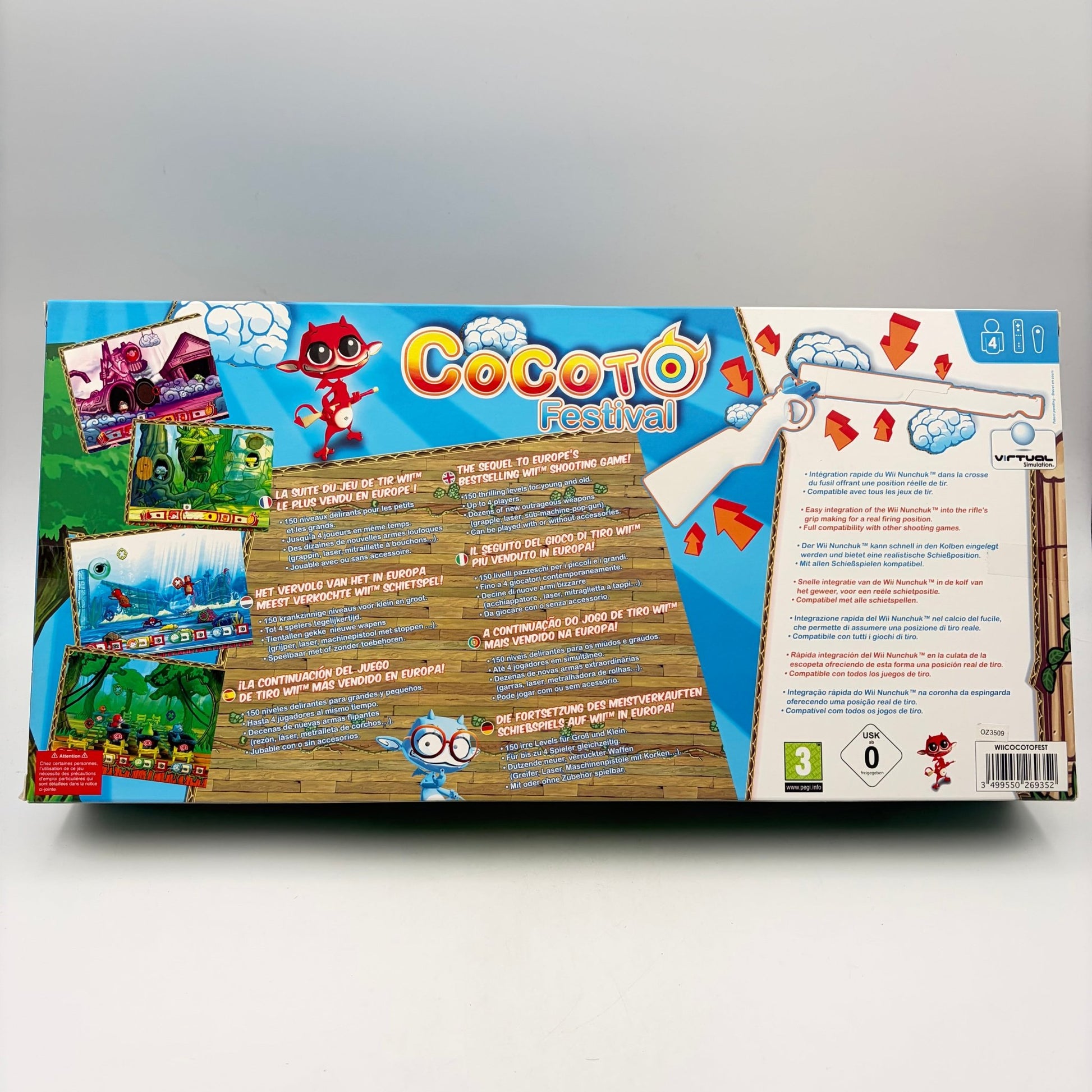 COCOTO FESTIVAL GUN BUNDLE - WII - Strike Games