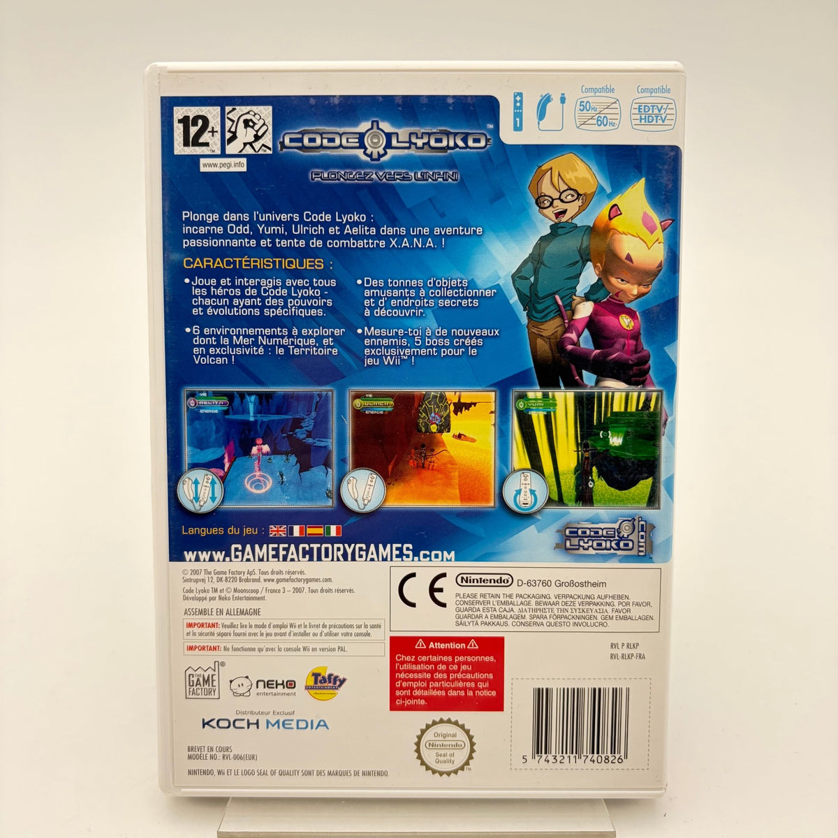 CODE LYOKO PLONGEZ VERS L'INFINI - WII - Strike Games