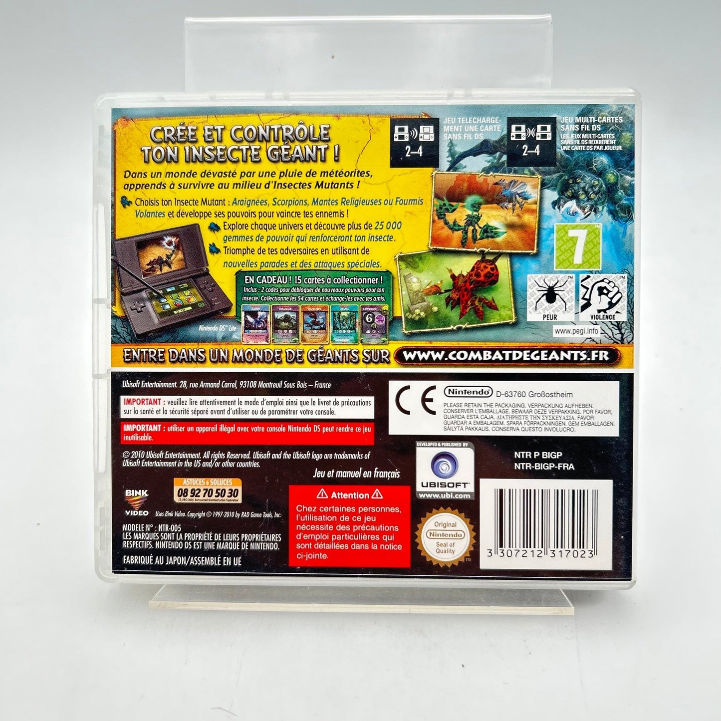 COMBAT DE GEANTS INSECTES MUTANTS - NINTENDO DS - Strike Games