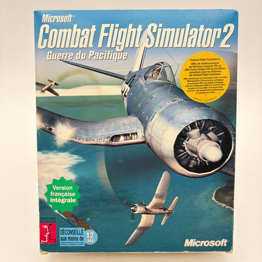 COMBAT FLIGHT SIMULATOR 2: GUERRE DU PACIFIQUE - PC BIG BOX - Strike Games