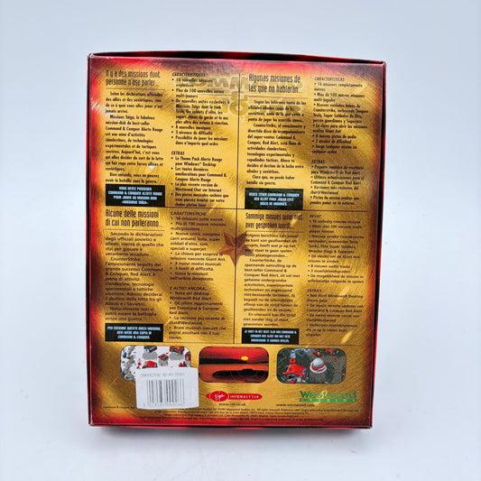 COMMAND & CONQUER ALERTE ROUGE MISSIONS TAÏGA - PC BIG BOX - Strike Games