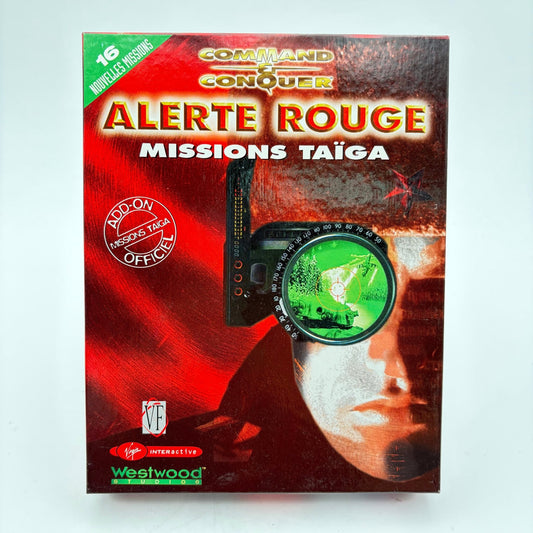 COMMAND & CONQUER ALERTE ROUGE MISSIONS TAÏGA - PC BIG BOX - Strike Games
