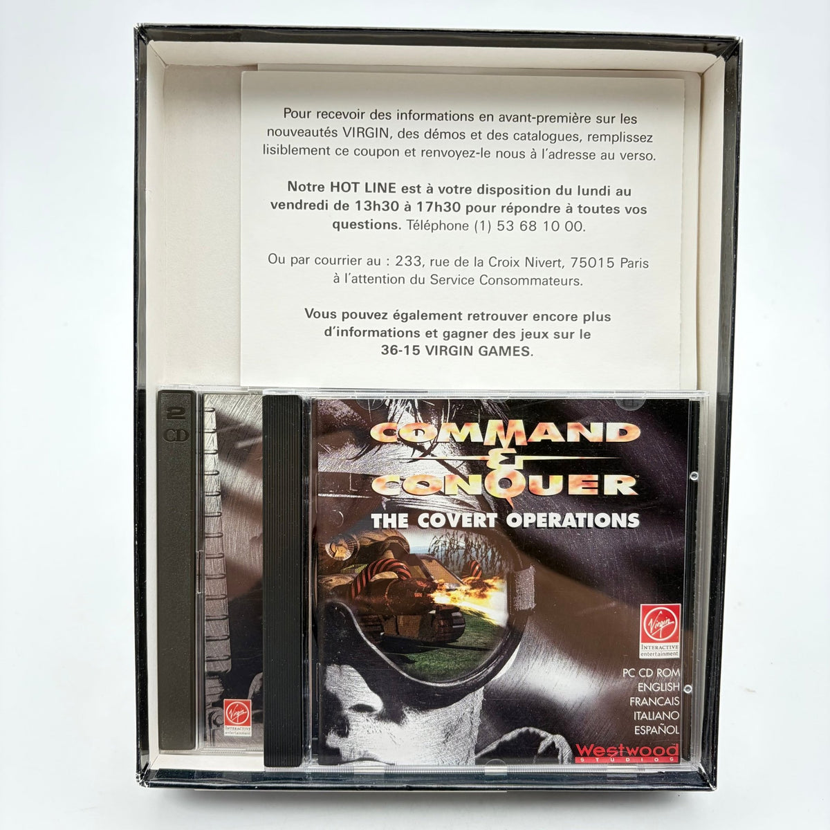 COMMAND & CONQUER OPÉRATIONS SURVIE - PC BIG BOX - Strike Games