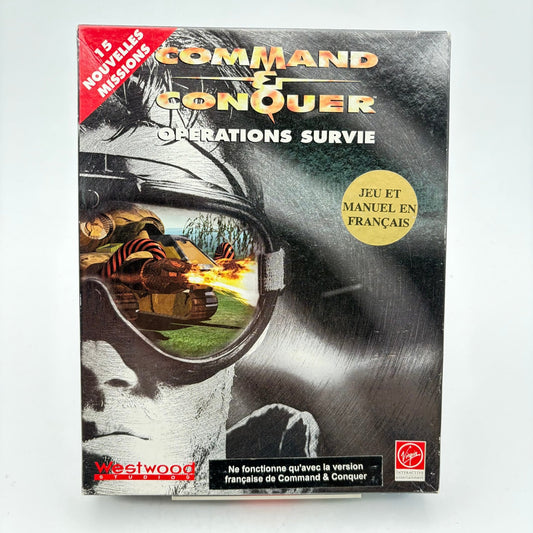 COMMAND & CONQUER OPÉRATIONS SURVIE - PC BIG BOX - Strike Games