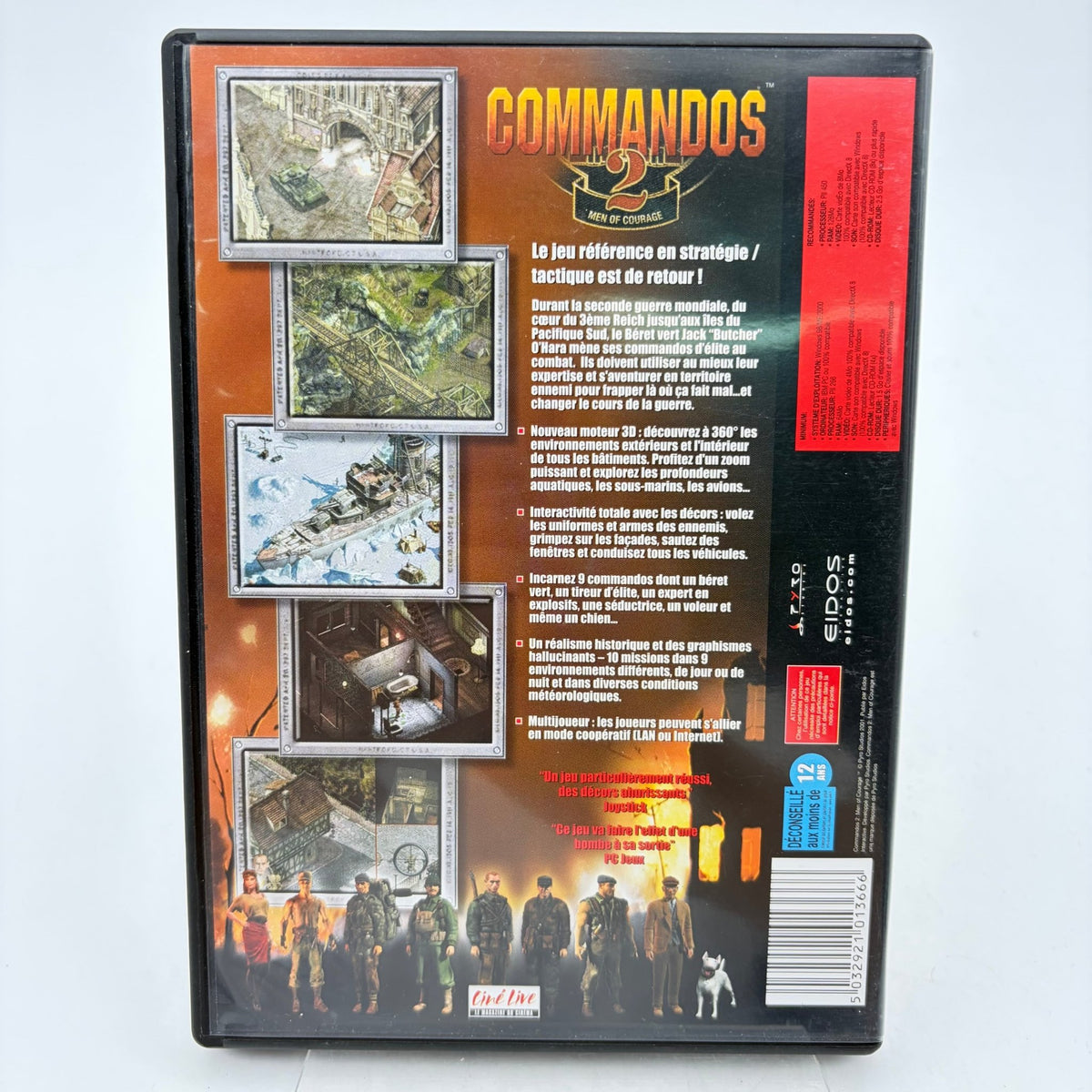 COMMANDOS 2: MEN OF COURAGE - PC - Strike Games