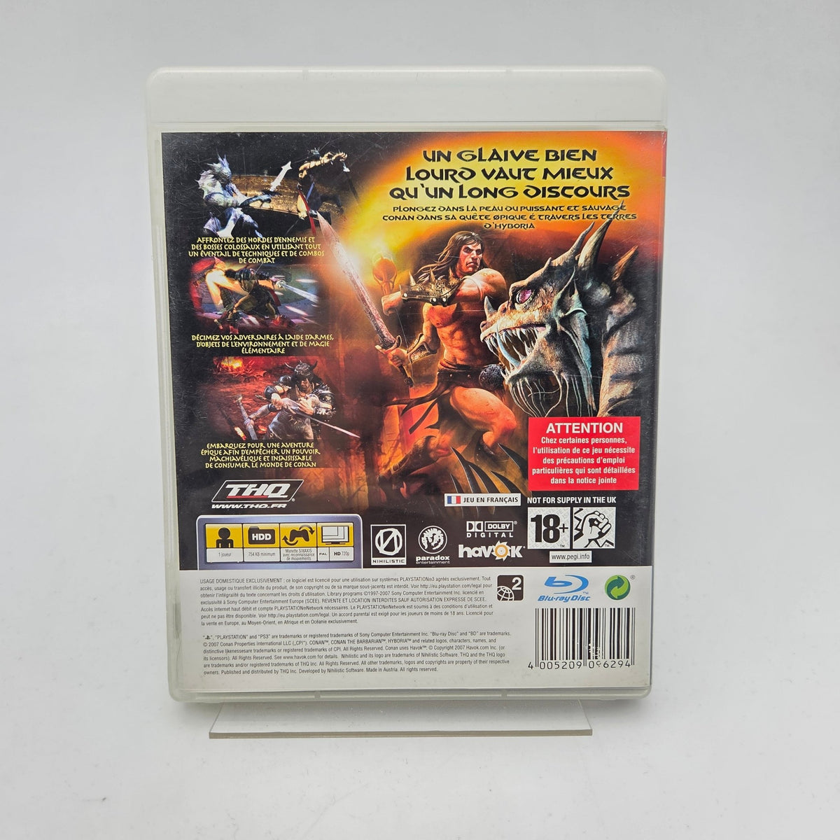 CONAN - PLAYSTATION 3 - Strike Games