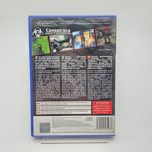 CONSPIRACY WEAPONS OF MASS DESTRUCTION - PLAYSTATION 2 - Strike Games