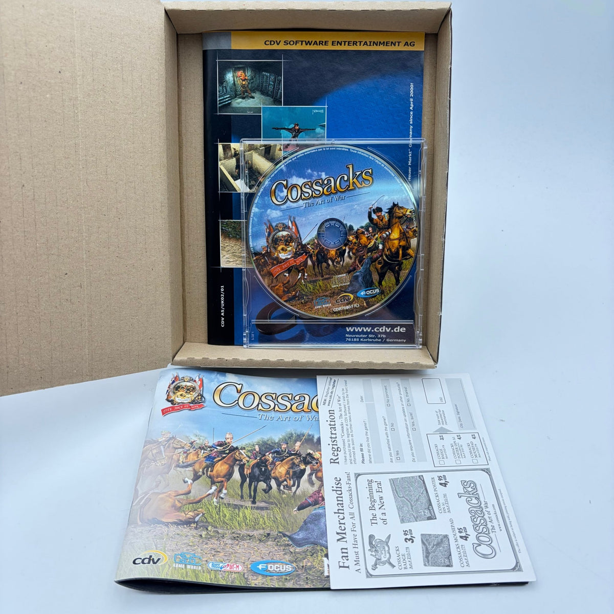 COSSAKS THE ART OF WAR - PC BIG BOX - Strike Games