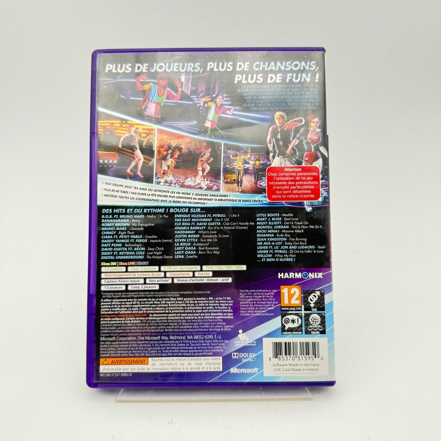 DANCE CENTRAL 2 - XBOX 360 - Strike Games