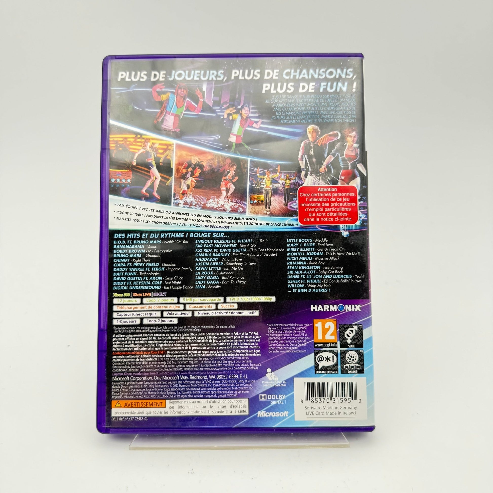 DANCE CENTRAL 2 - XBOX 360 - Strike Games