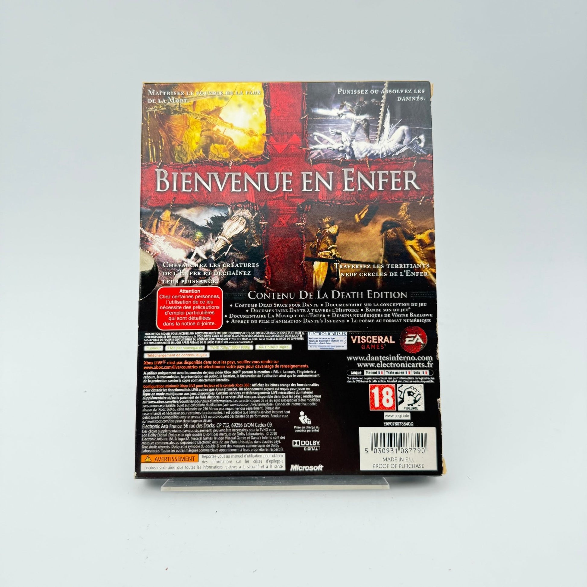 DANTE'S INFERNO DEATH EDITION - XBOX 360 - Strike Games