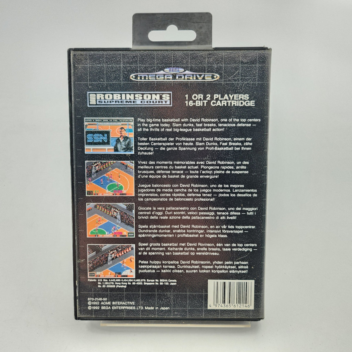 David Robinson's Supreme Court - Mega Drive - Strike Games