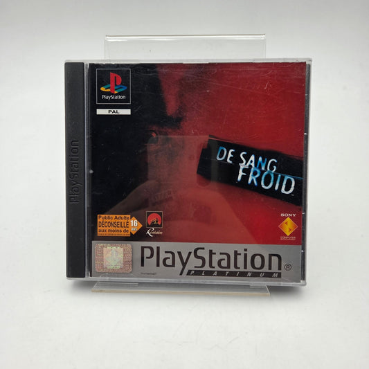 DE SANG FROID - PLAYSTATION 1 - Strike Games
