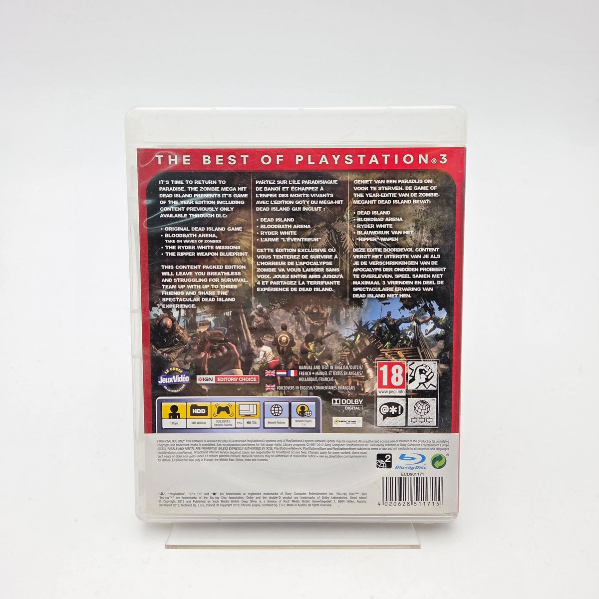 DEAD ISLAND GAME OF THE YEAR EDITION - PLAYSTATION 3 - Strike Games