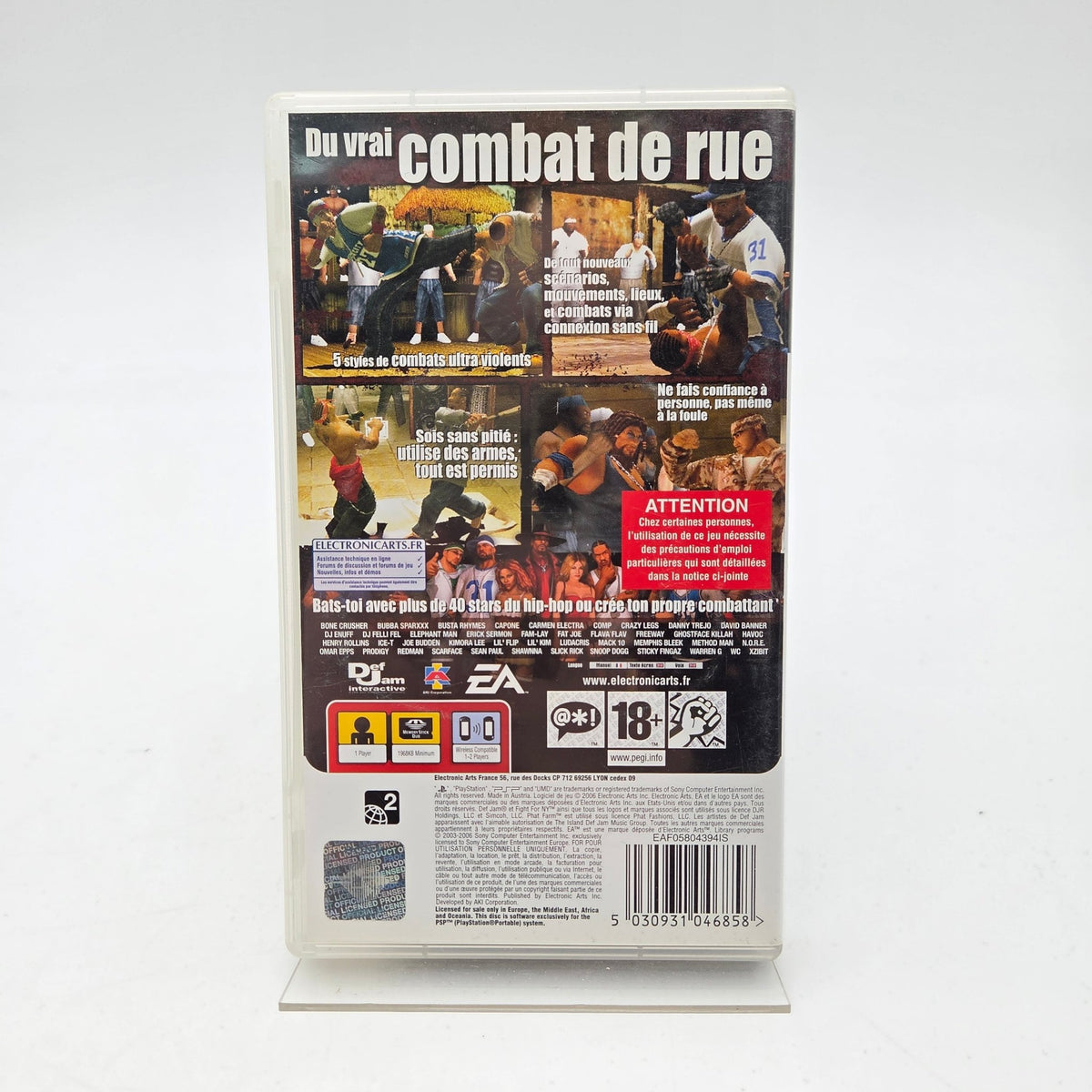 DEF JAM FIGHT FOR NY THE TAKEOVER - PLAYSTATION PORTABLE - Strike Games