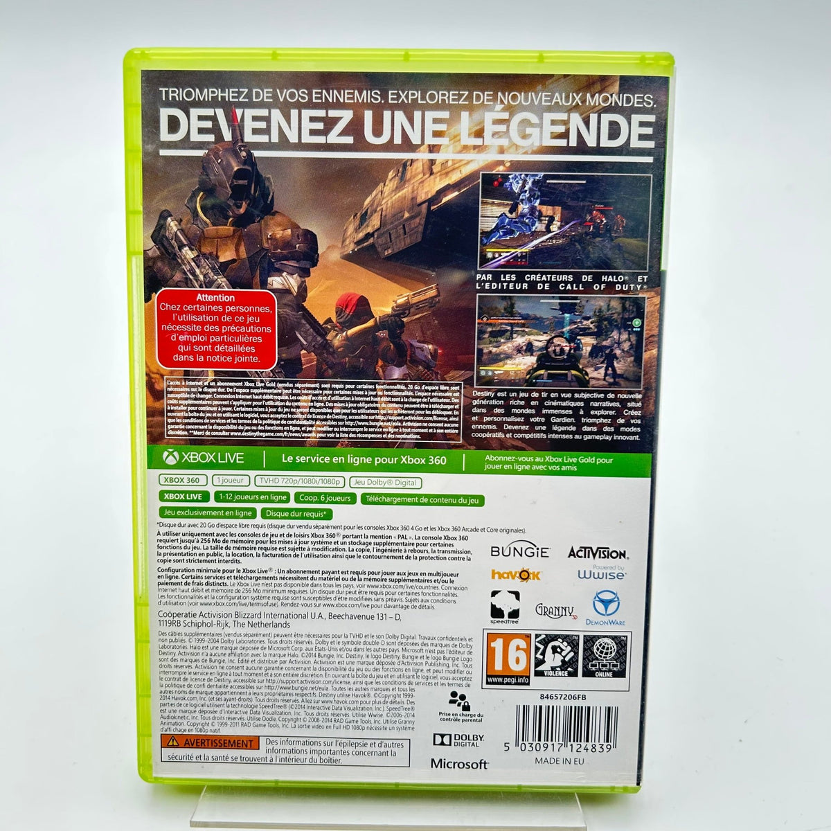 DESTINY - XBOX 360 - Strike Games