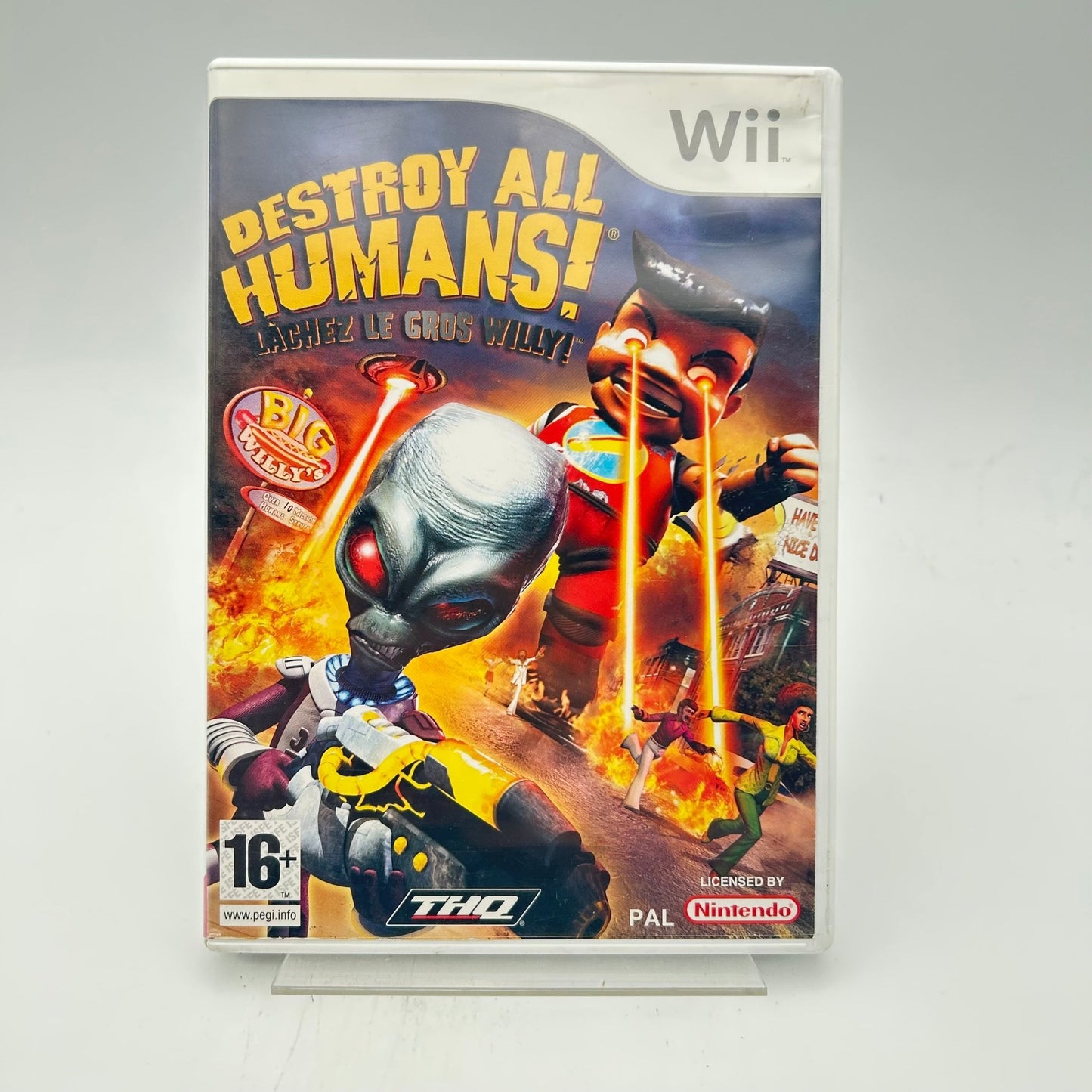 DESTROY ALL HUMANS LACHEZ LE GROS WILLY - WII - Strike Games