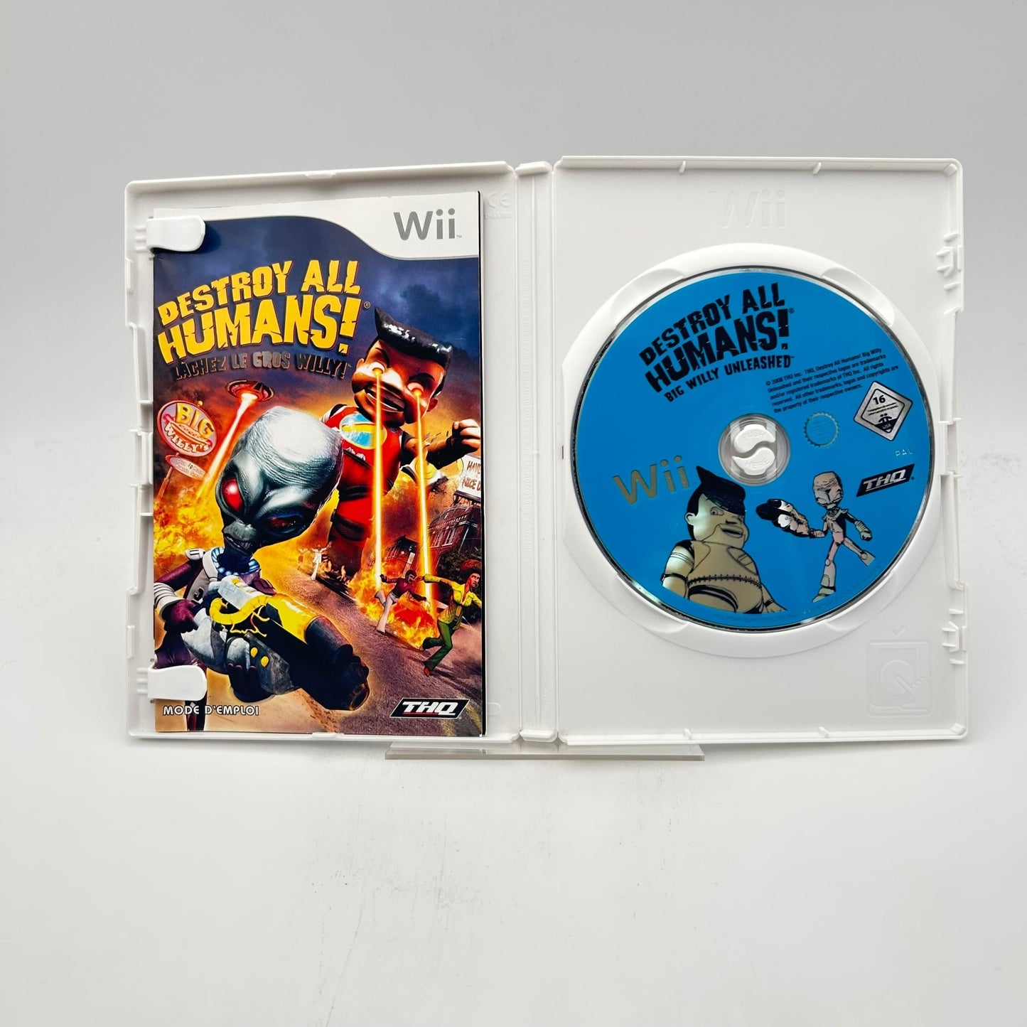 DESTROY ALL HUMANS LACHEZ LE GROS WILLY - WII - Strike Games