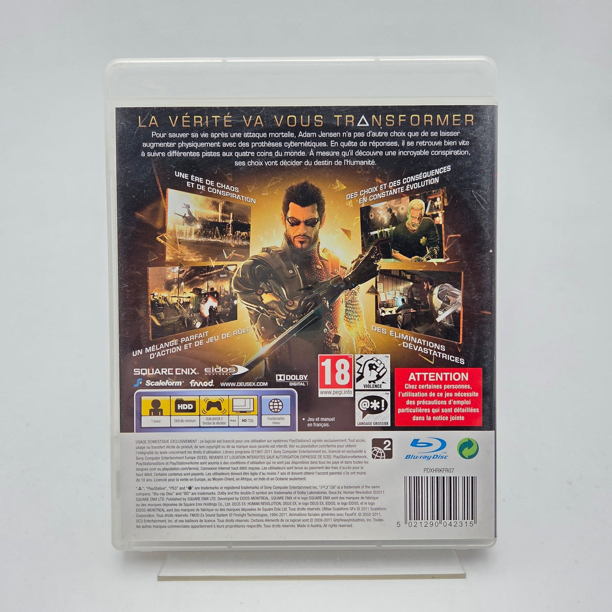 DEUS EX HUMAN REVOLUTION - PLAYSTATION 3 - Strike Games