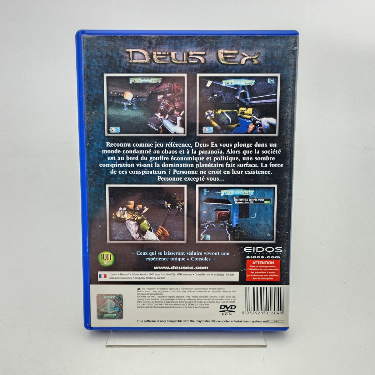 DEUS EX - PLAYSTATION 2 - Strike Games