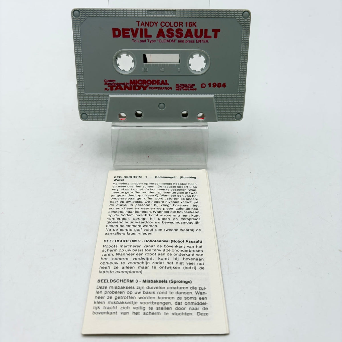 DEVIL ASSAULT - COMMODORE - Strike Games