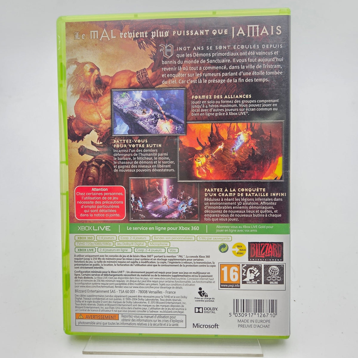 DIABLO 3 - XBOX 360 - Strike Games