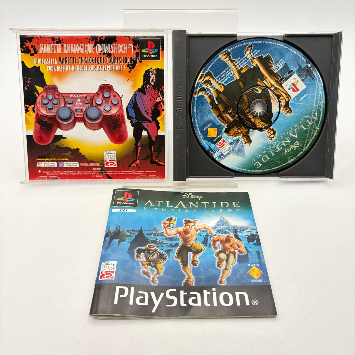 DISNEY ATLANTIDE : L'EMPIRE PERDU - PLAYSTATION 1 - Strike Games