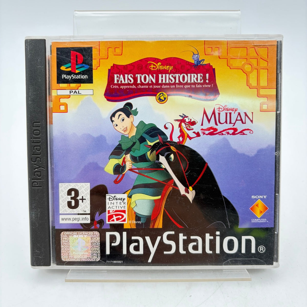 DISNEY FAIS TON HISTOIRE : MULAN - PLAYSTATION 1 - Strike Games
