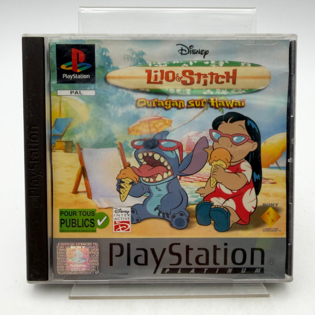 DISNEY LILO & STITCH : OURAGAN SUR HAWAÏ - PLAYSTATION 1 - Strike Games