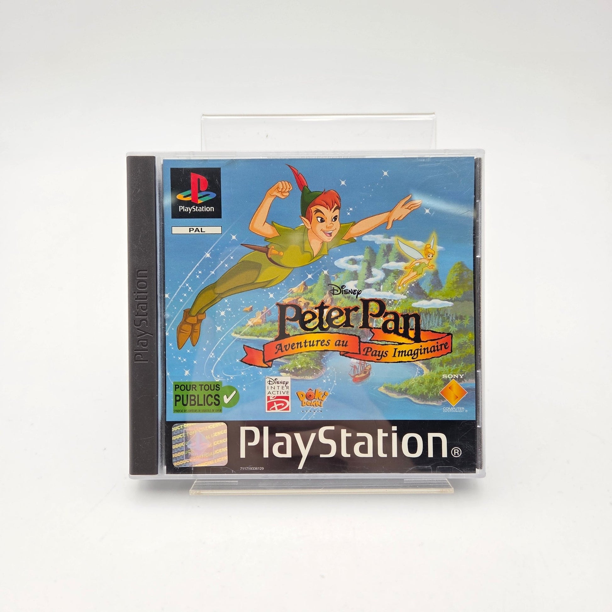 DISNEY PETER PAN AVENTURES AU PAYS IMAGINAIRE - PLAYSTATION 1 - Strike Games