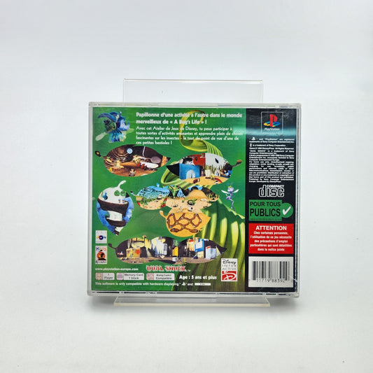 DISNEY PIXAR ATELIER DE JEUX A BUG’S LIFE - PLAYSTATION 1 - Strike Games
