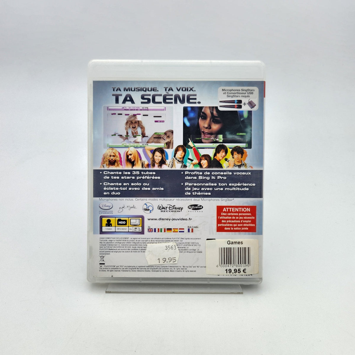 DISNEY SING IT - PLAYSTATION 3 - Strike Games