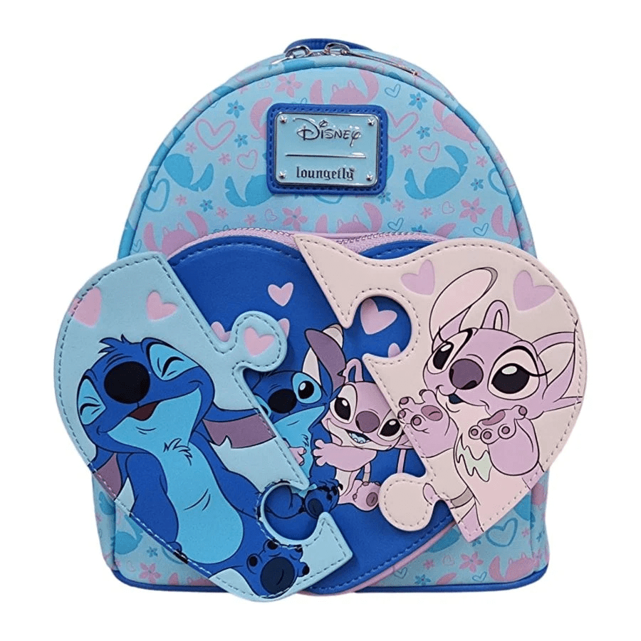 DISNEY - Stitch & Angel - Mini Sac à Dos LoungeFly "Exclusive Edition" - Strike Games