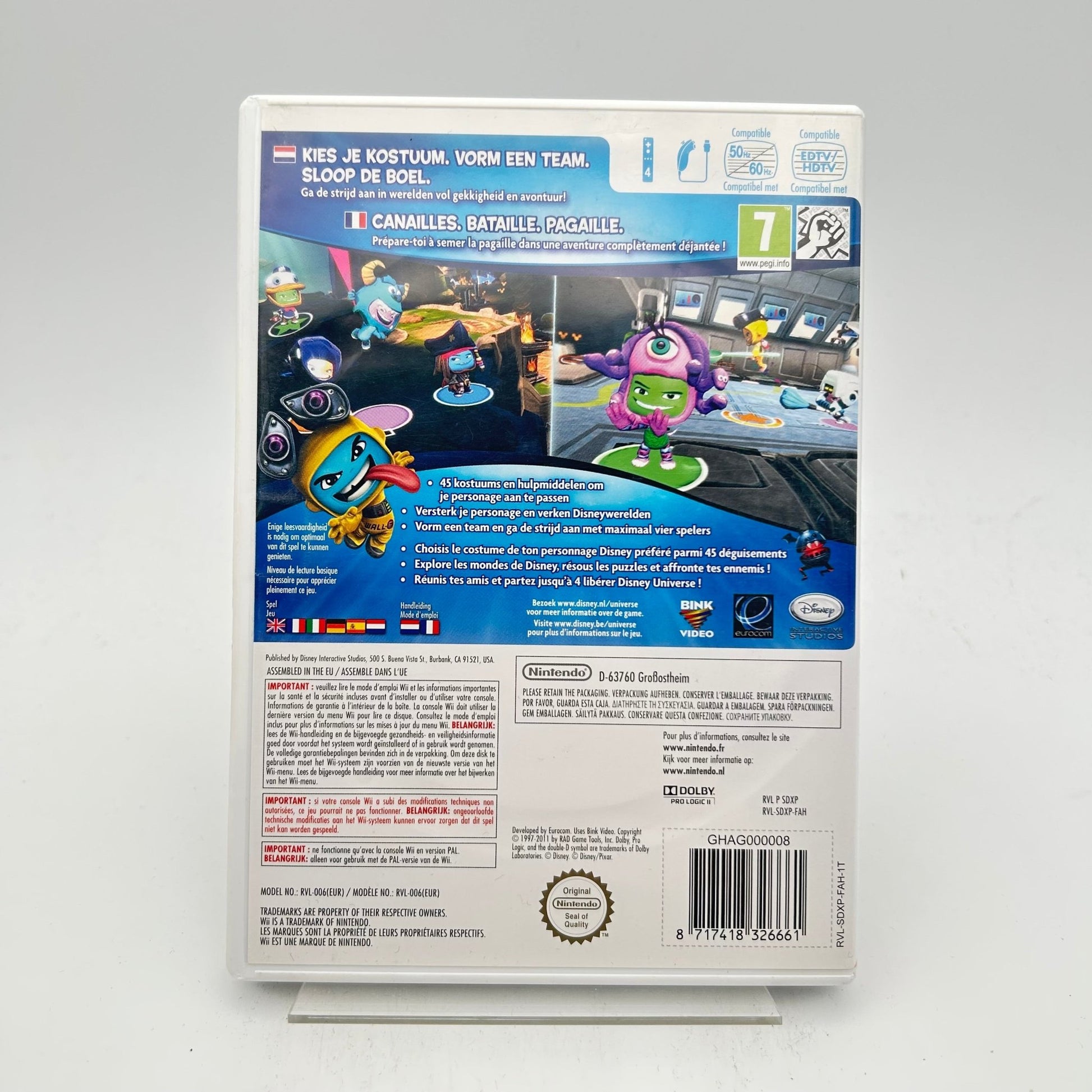 DISNEY UNIVERSE - WII - Strike Games