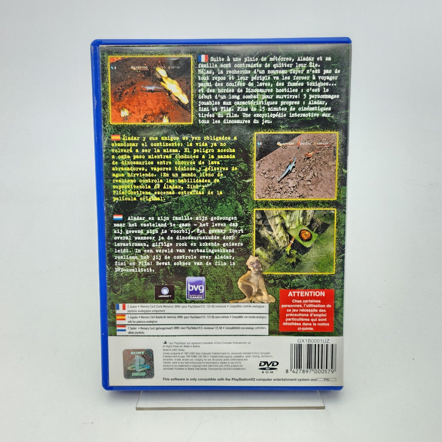 DISNEY'S DINOSAUR - PLAYSTATION 2 - Strike Games